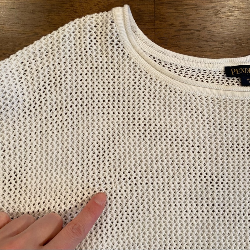 Pendleton Knit Oversized Color Block Sweater - image 7